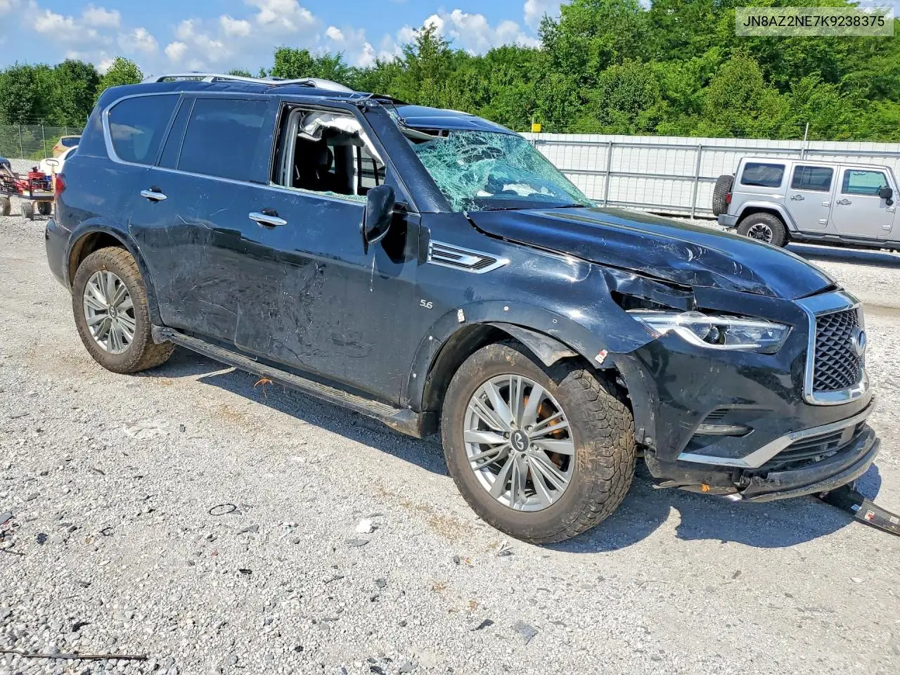 2019 Infiniti Qx80 Luxe VIN: JN8AZ2NE7K9238375 Lot: 59635516