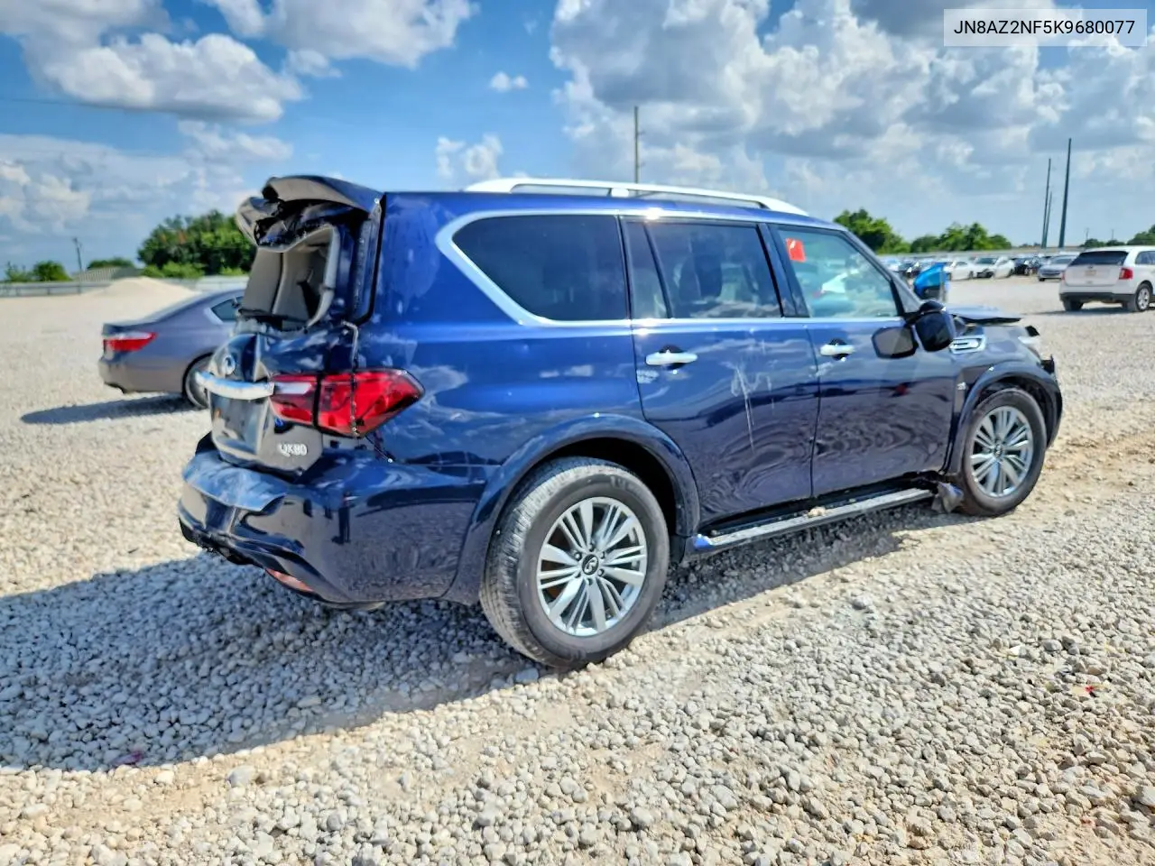 2019 Infiniti Qx80 Luxe VIN: JN8AZ2NF5K9680077 Lot: 59662546