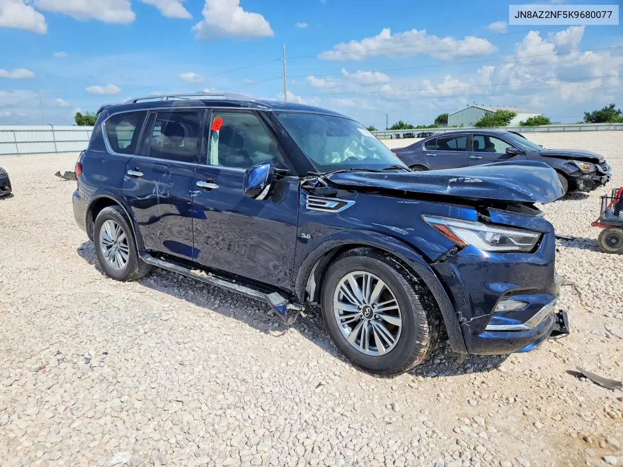 2019 Infiniti Qx80 Luxe VIN: JN8AZ2NF5K9680077 Lot: 59662546