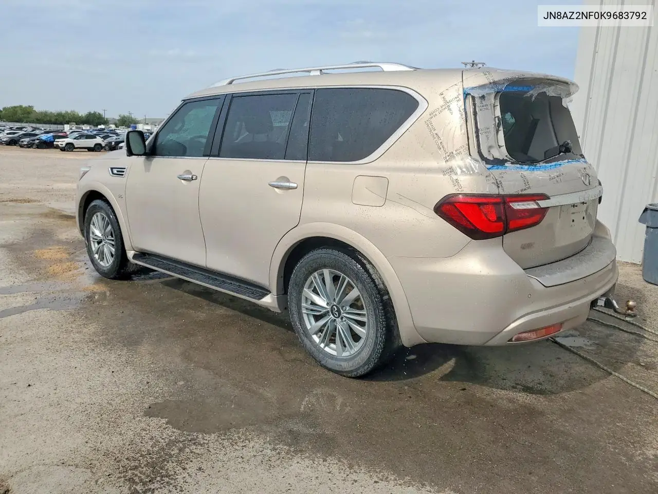 2019 Infiniti Qx80 Luxe VIN: JN8AZ2NF0K9683792 Lot: 60975686