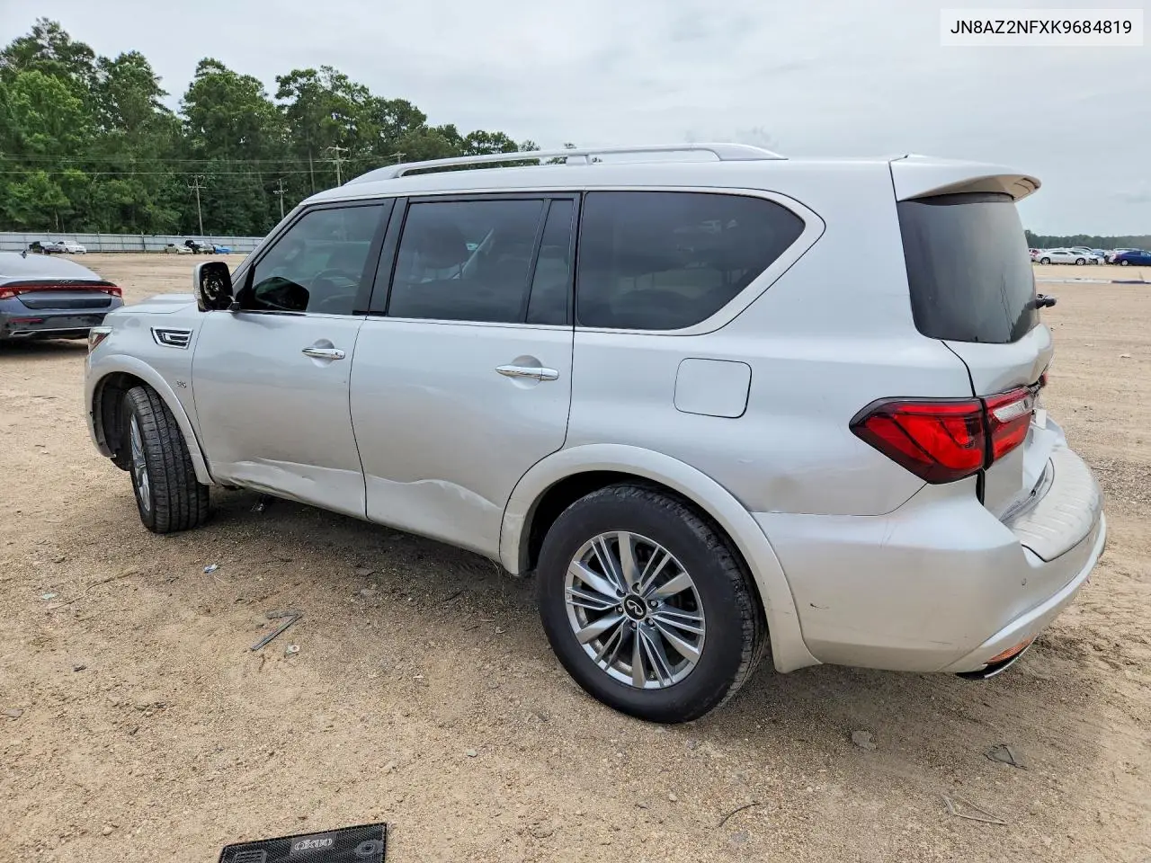 2019 Infiniti Qx80 Luxe VIN: JN8AZ2NFXK9684819 Lot: 61121606