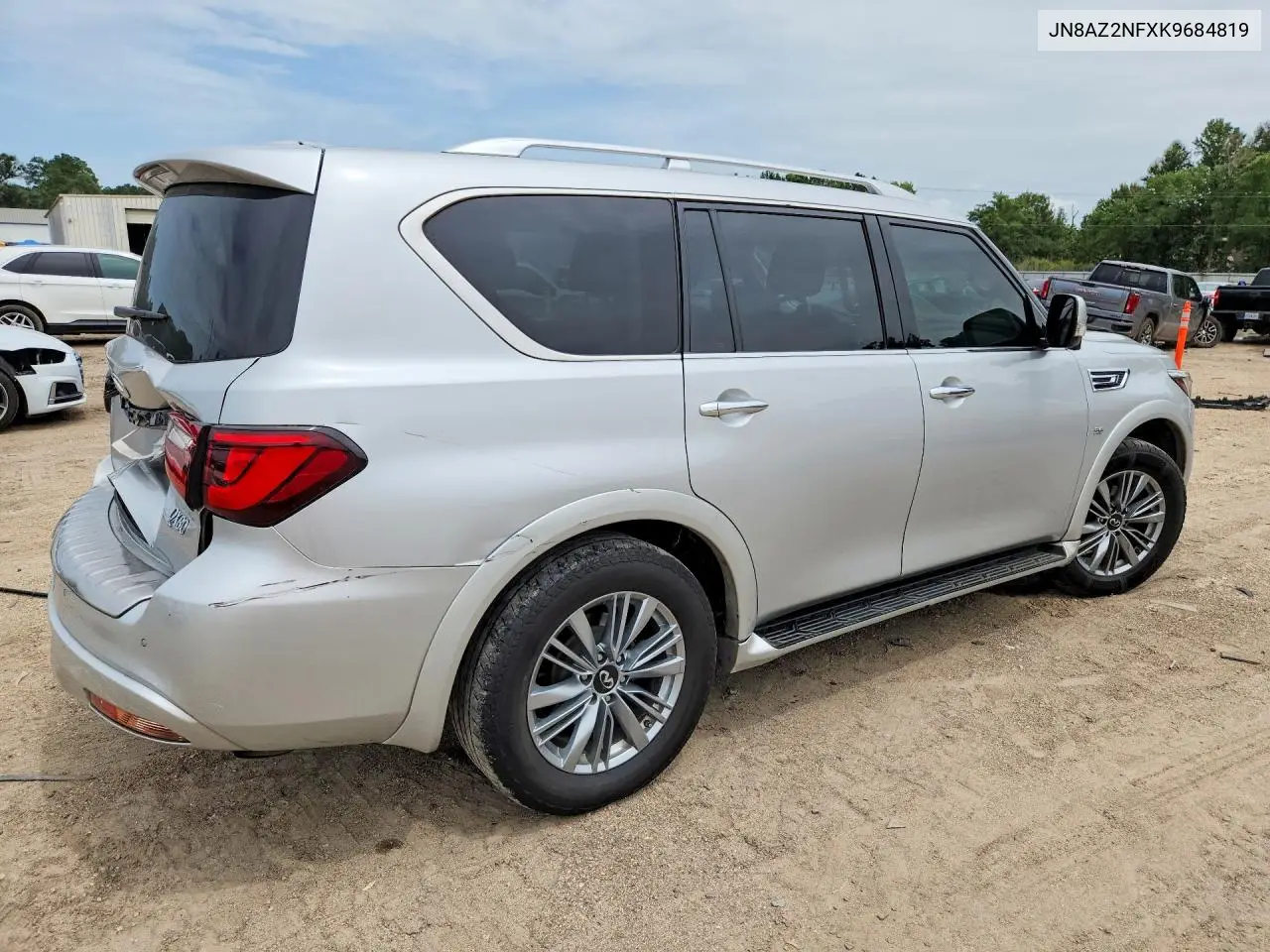 2019 Infiniti Qx80 Luxe VIN: JN8AZ2NFXK9684819 Lot: 61121606