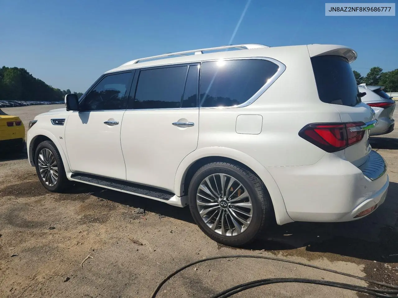 2019 Infiniti Qx80 Luxe VIN: JN8AZ2NF8K9686777 Lot: 61585276