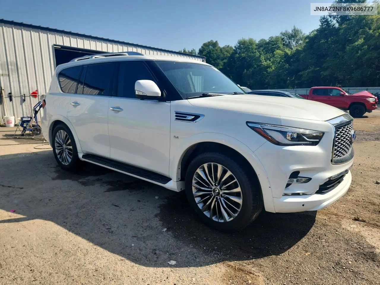 2019 Infiniti Qx80 Luxe VIN: JN8AZ2NF8K9686777 Lot: 61585276