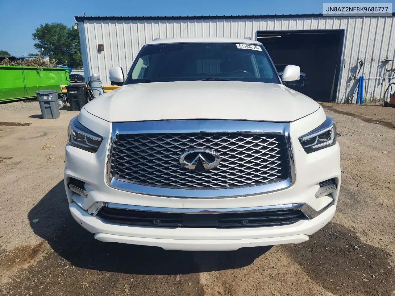 2019 Infiniti Qx80 Luxe VIN: JN8AZ2NF8K9686777 Lot: 61585276