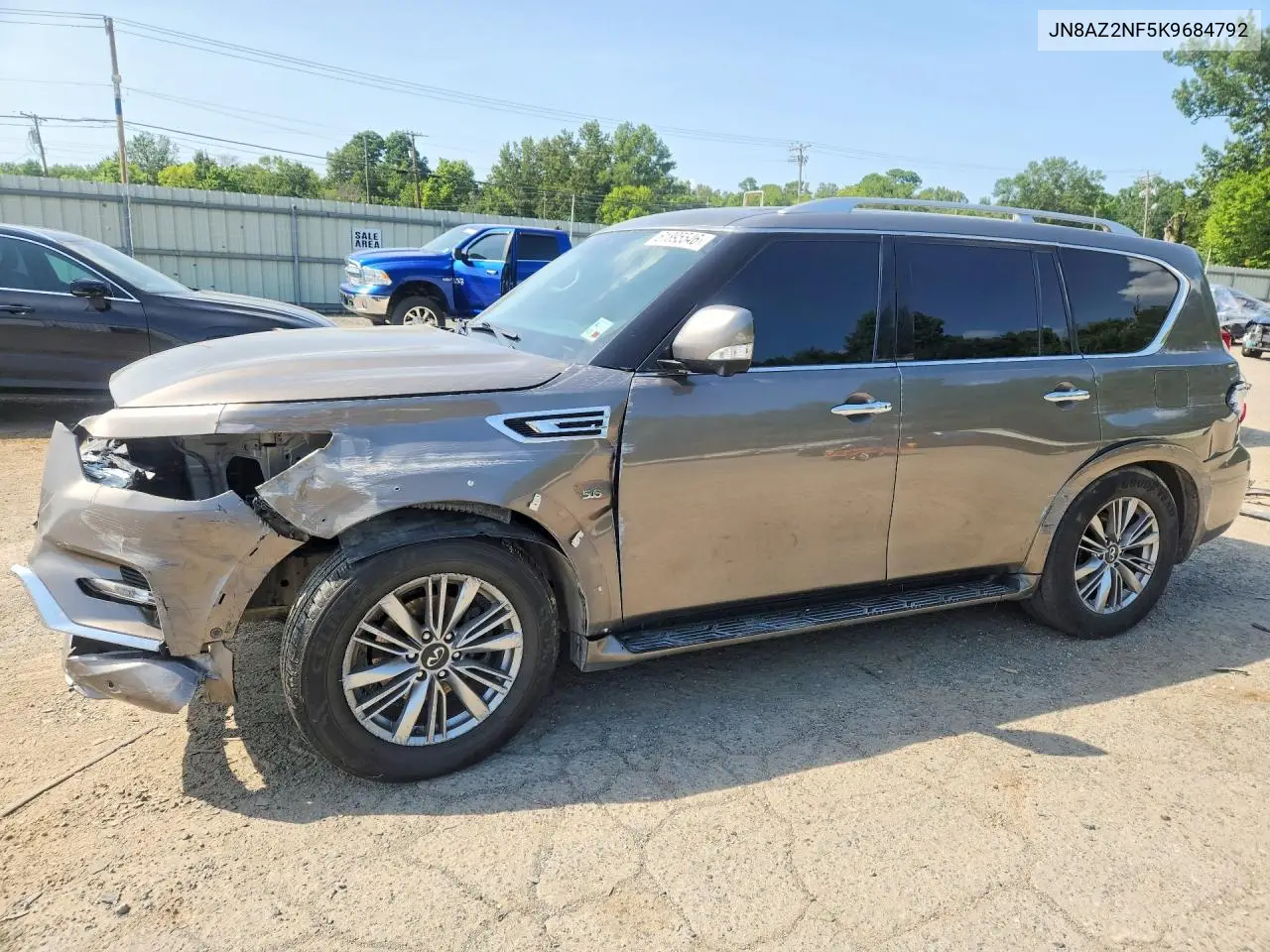 2019 Infiniti Qx80 Luxe VIN: JN8AZ2NF5K9684792 Lot: 61895546