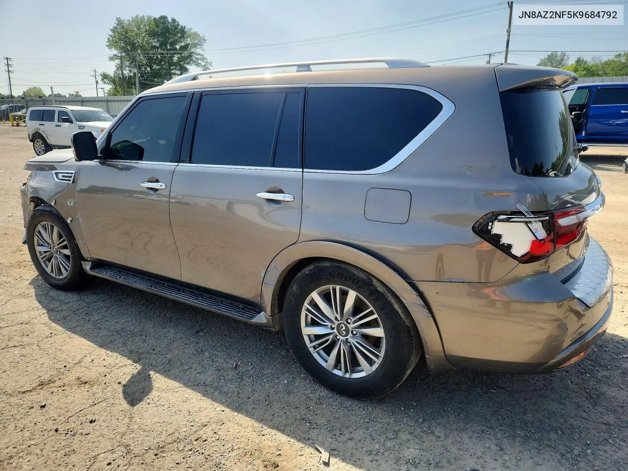 2019 Infiniti Qx80 Luxe VIN: JN8AZ2NF5K9684792 Lot: 61895546