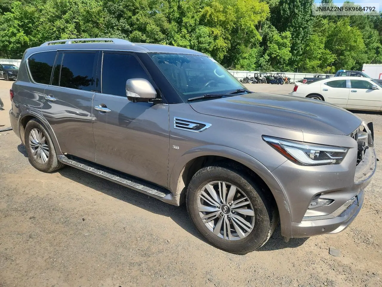 2019 Infiniti Qx80 Luxe VIN: JN8AZ2NF5K9684792 Lot: 61895546