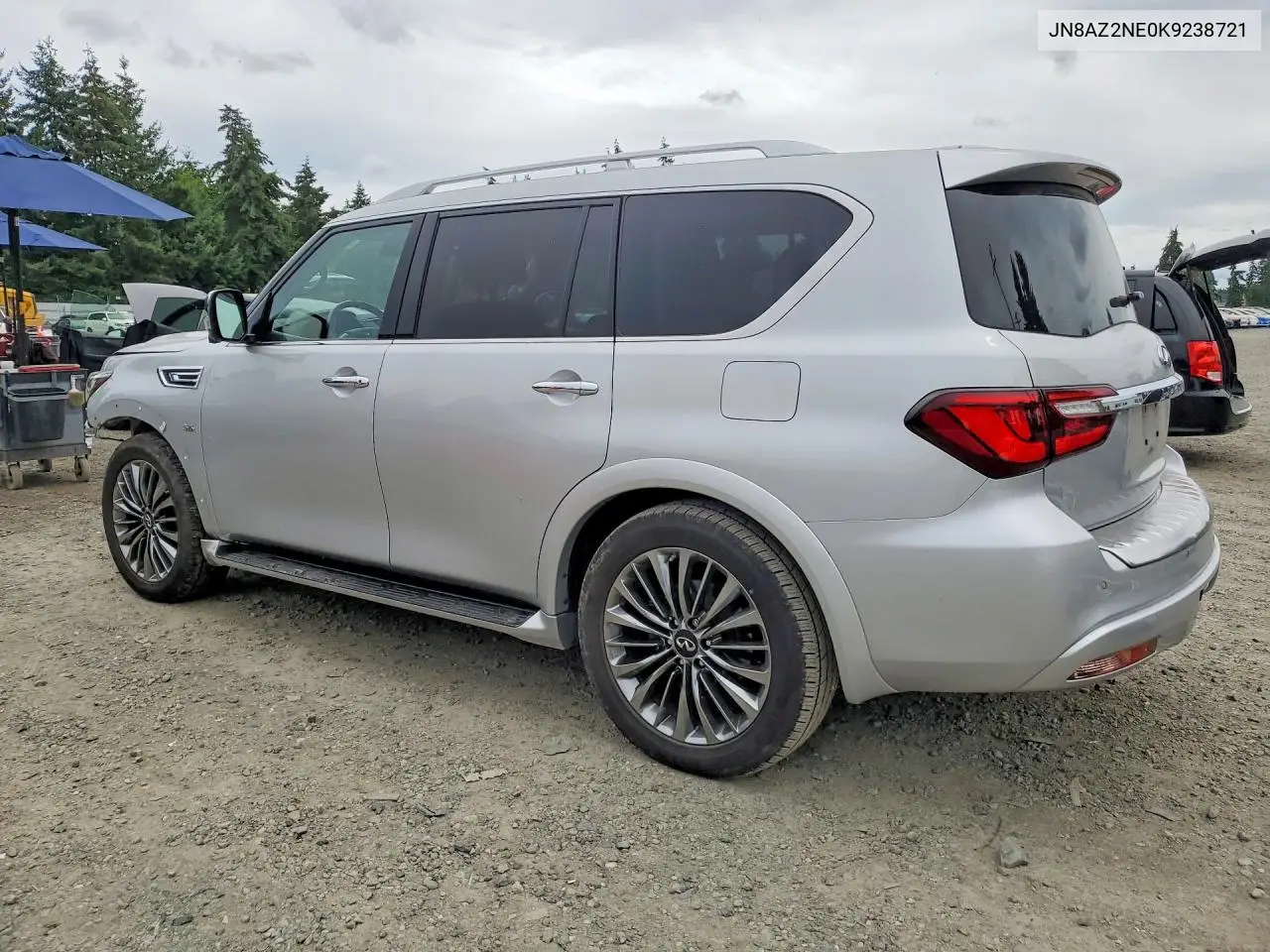 2019 Infiniti Qx80 Luxe VIN: JN8AZ2NE0K9238721 Lot: 79134325