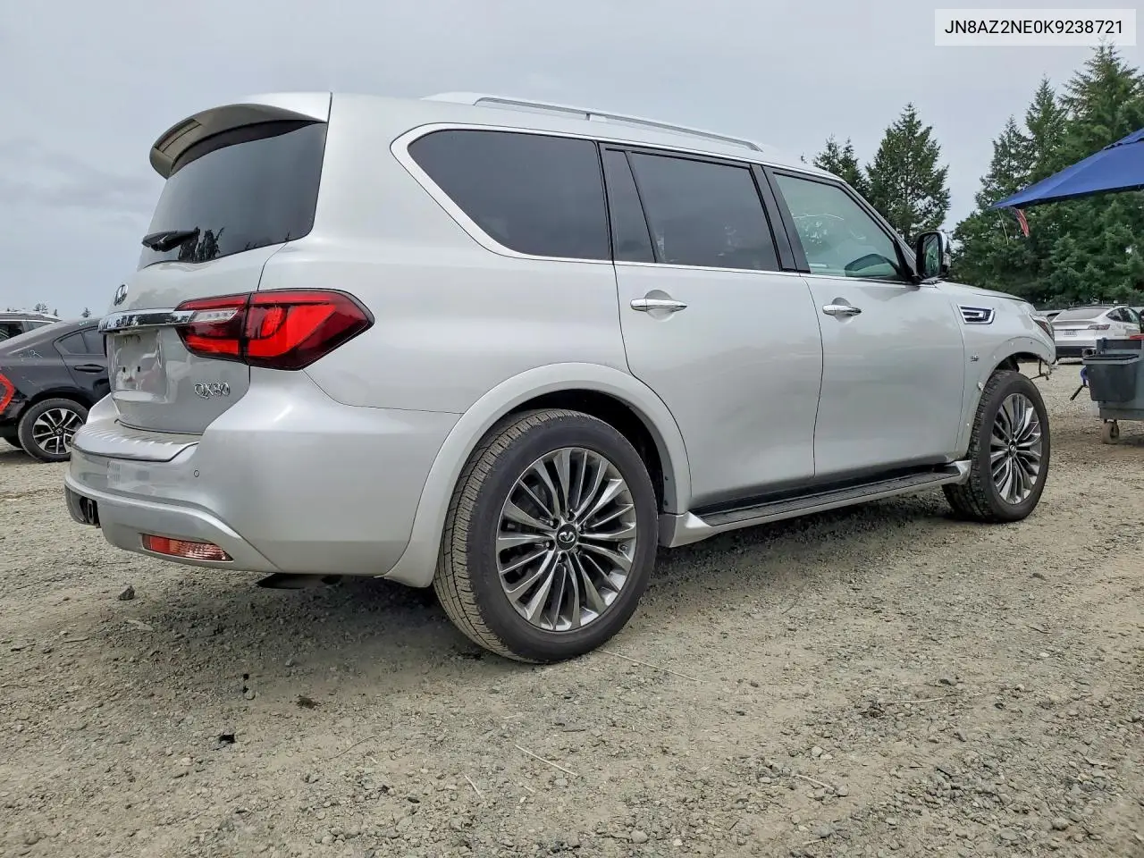 2019 Infiniti Qx80 Luxe VIN: JN8AZ2NE0K9238721 Lot: 79134325