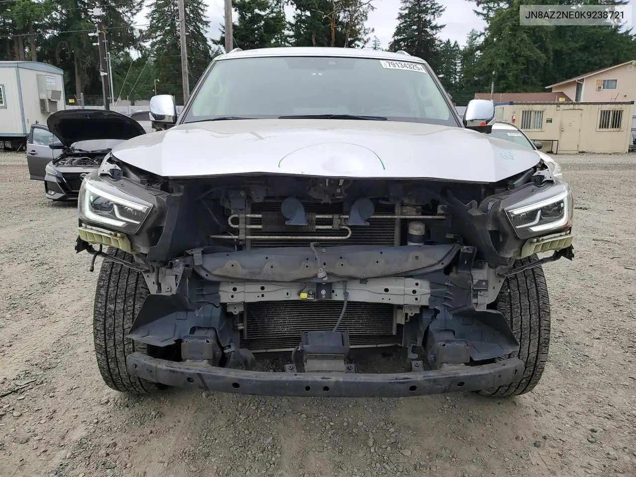 2019 Infiniti Qx80 Luxe VIN: JN8AZ2NE0K9238721 Lot: 79134325