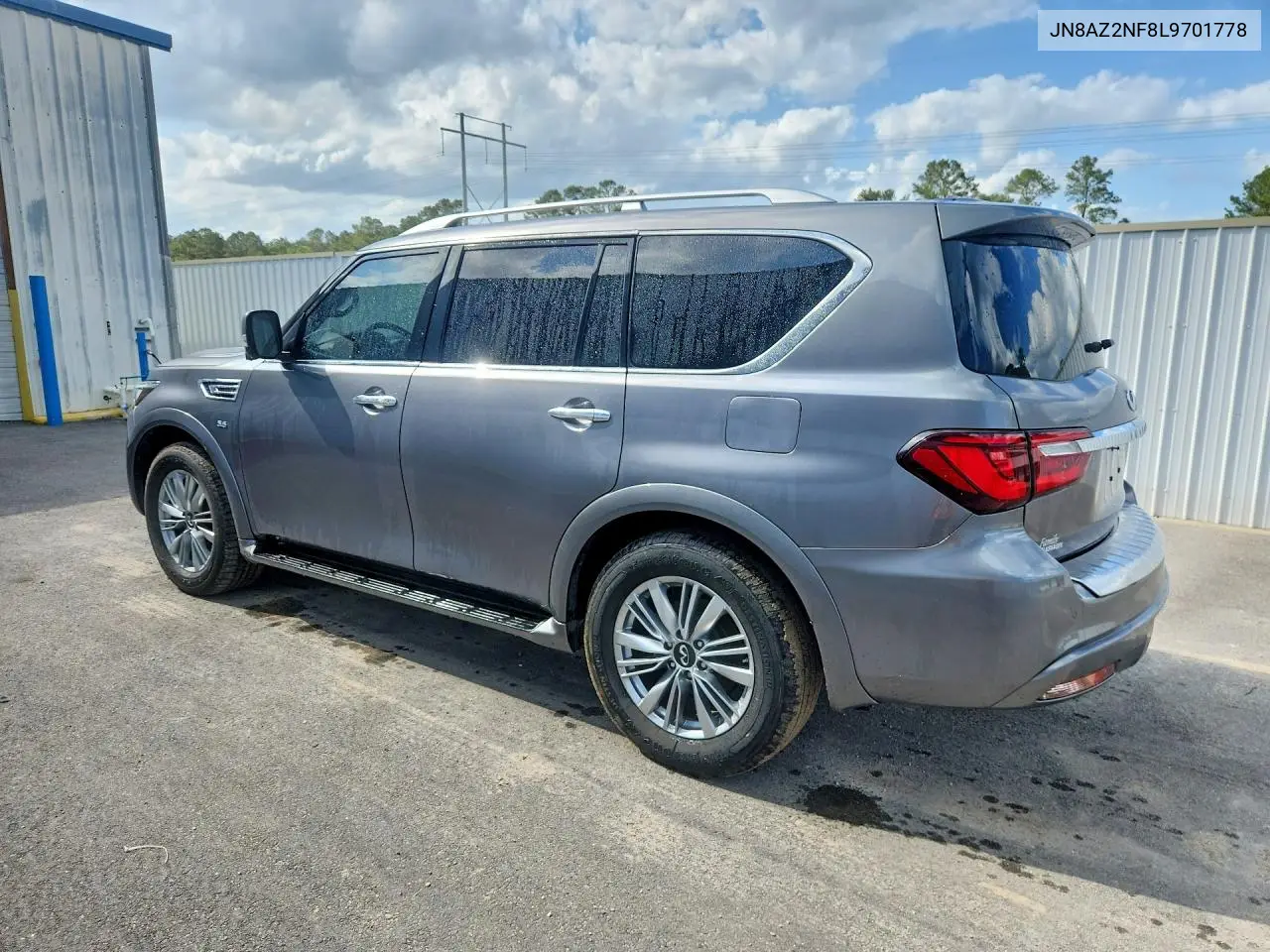 2020 Infiniti Qx80 Luxe VIN: JN8AZ2NF8L9701778 Lot: 48788766