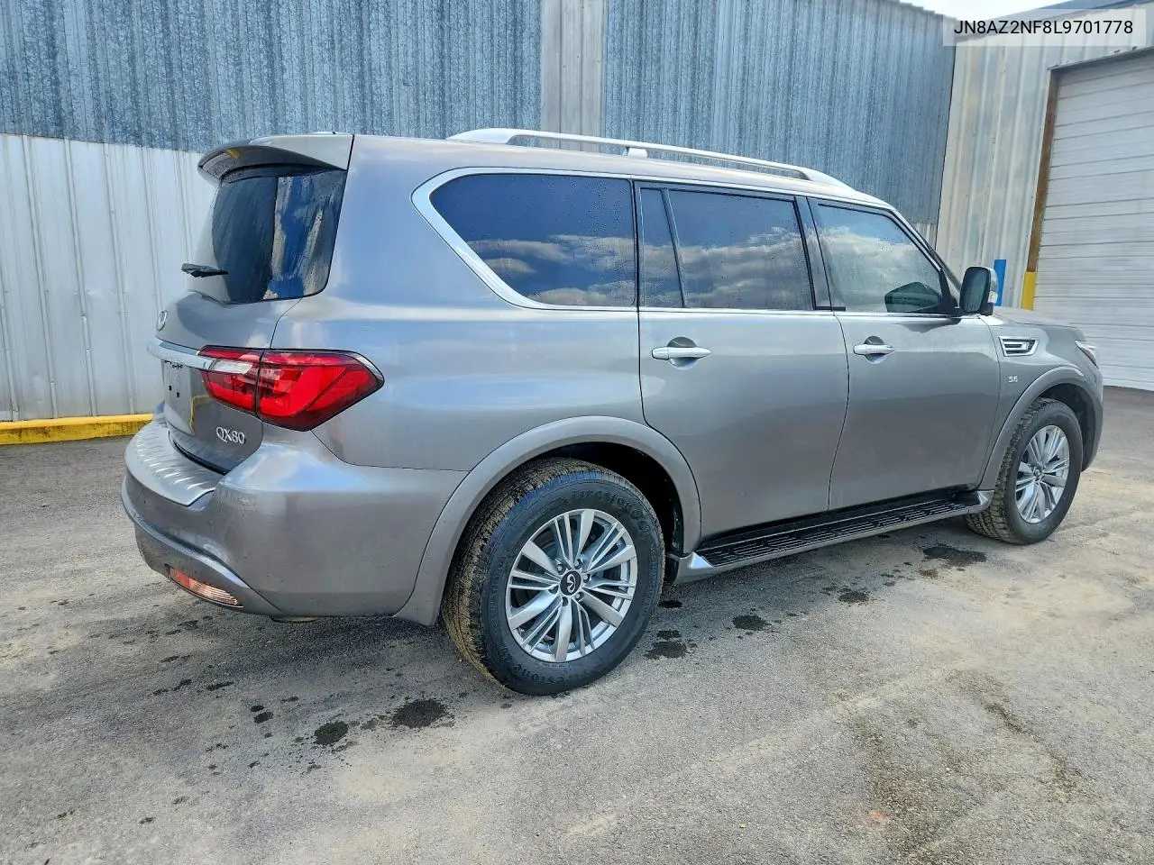 2020 Infiniti Qx80 Luxe VIN: JN8AZ2NF8L9701778 Lot: 48788766