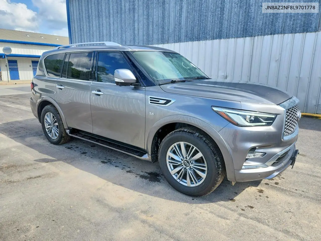 2020 Infiniti Qx80 Luxe VIN: JN8AZ2NF8L9701778 Lot: 48788766