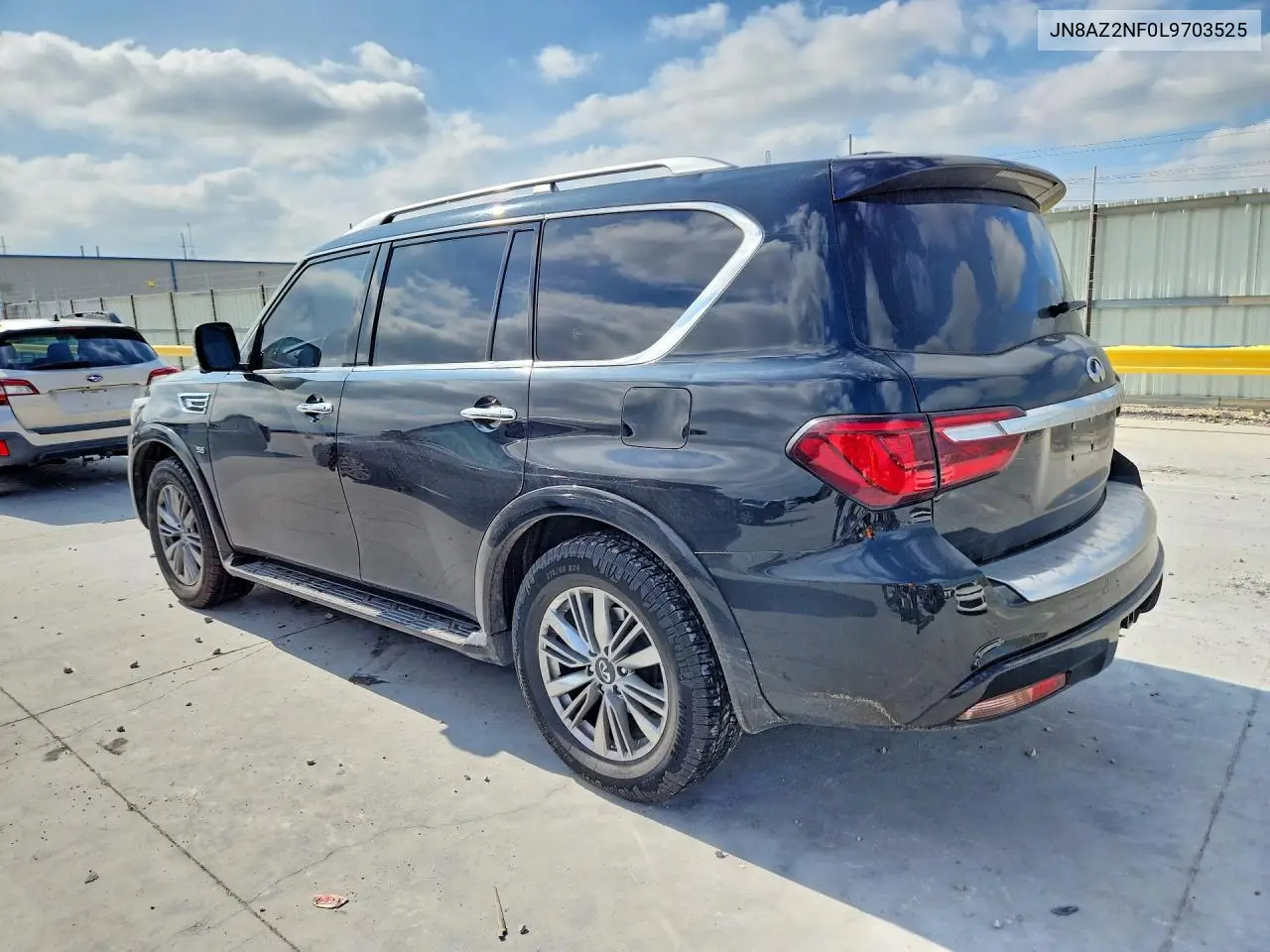 2020 Infiniti Qx80 Luxe VIN: JN8AZ2NF0L9703525 Lot: 54238536