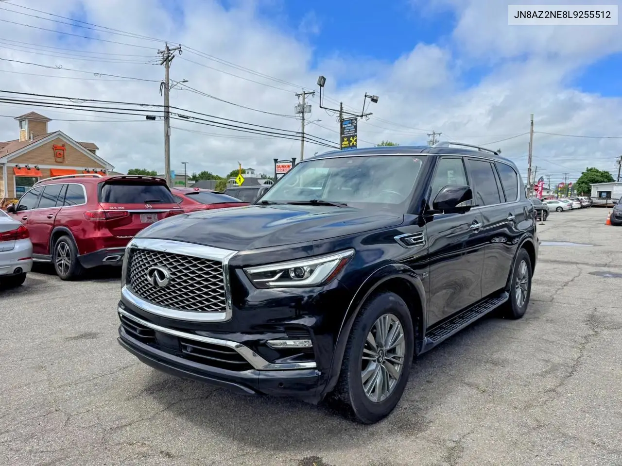 2020 Infiniti Qx80 Luxe Awd VIN: JN8AZ2NE8L9255512 Lot: 54547776