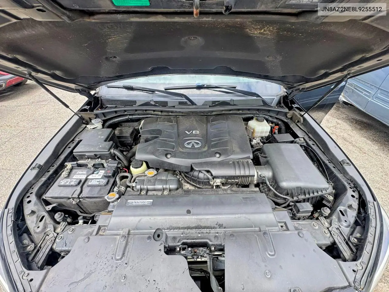 2020 Infiniti Qx80 Luxe Awd VIN: JN8AZ2NE8L9255512 Lot: 54547776