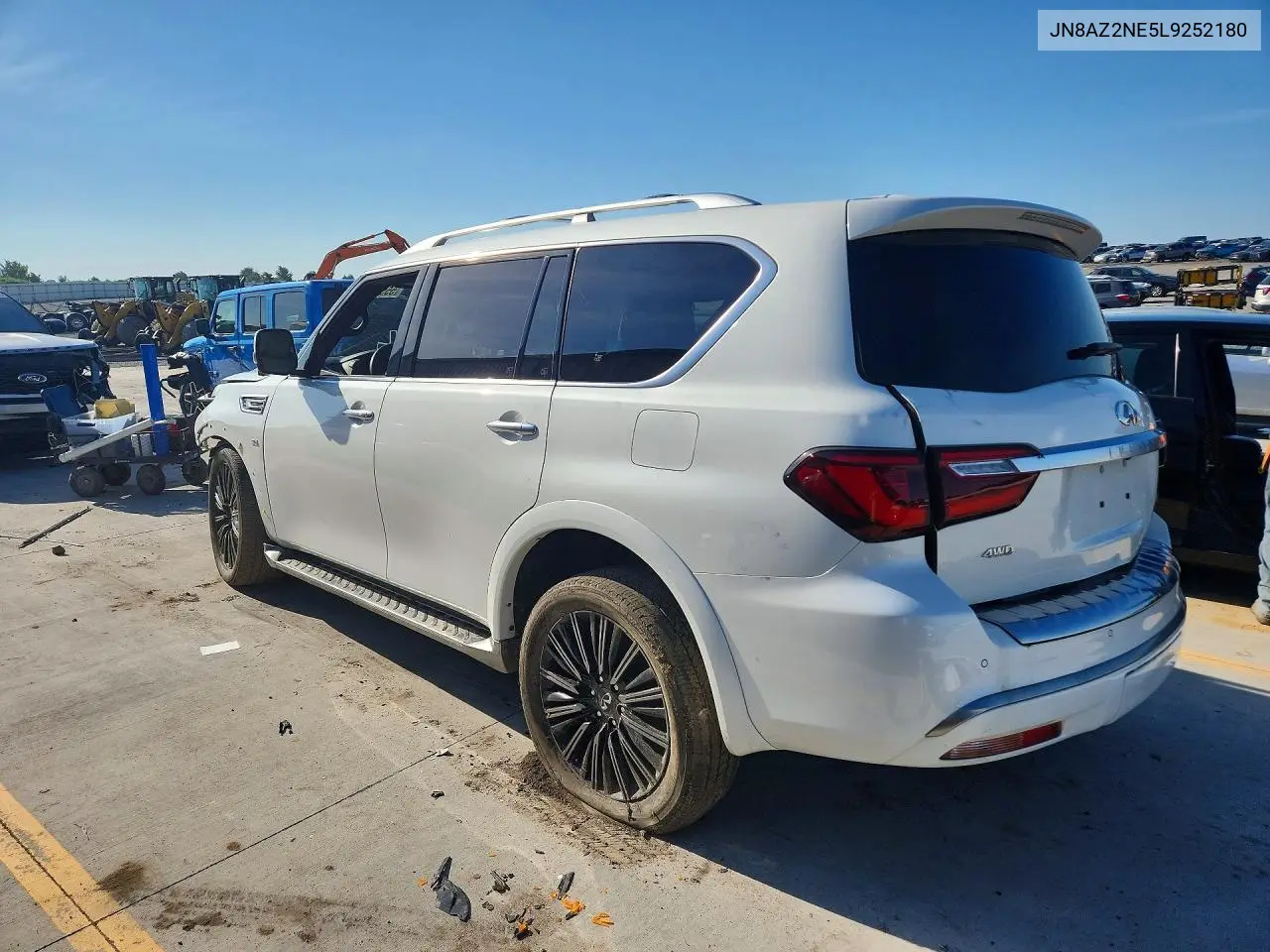 2020 Infiniti Qx80 Limited VIN: JN8AZ2NE5L9252180 Lot: 55563496