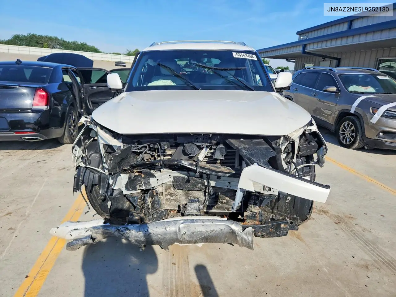 2020 Infiniti Qx80 Limited VIN: JN8AZ2NE5L9252180 Lot: 55563496