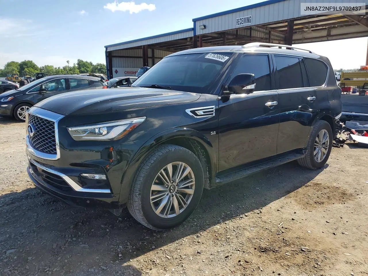 2020 Infiniti Qx80 Luxe VIN: JN8AZ2NF9L9702437 Lot: 57826606