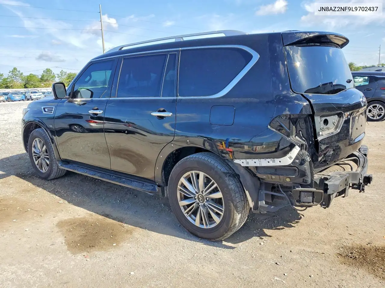 2020 Infiniti Qx80 Luxe VIN: JN8AZ2NF9L9702437 Lot: 57826606