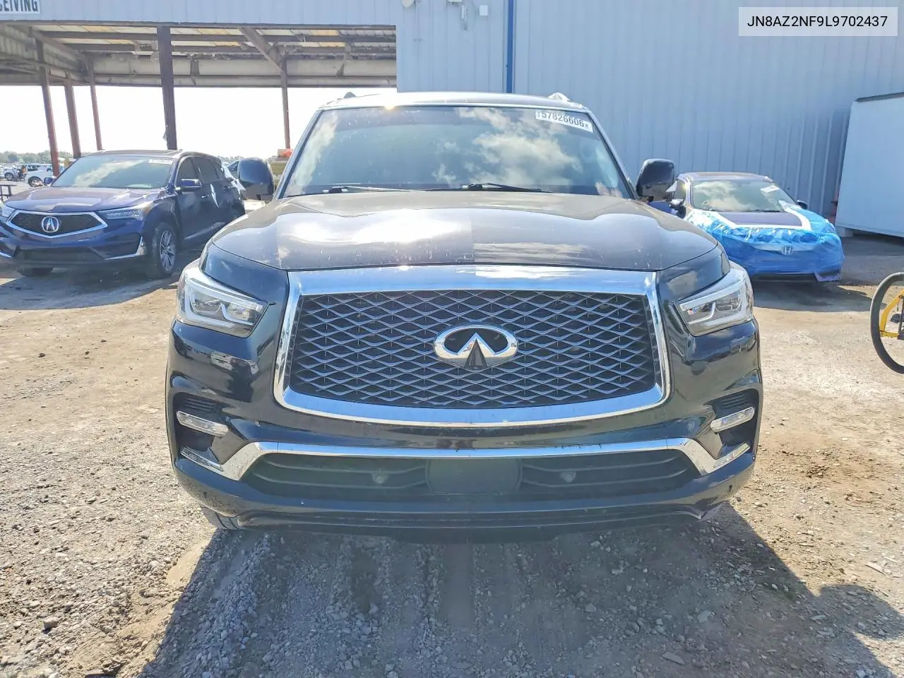 2020 Infiniti Qx80 Luxe VIN: JN8AZ2NF9L9702437 Lot: 57826606