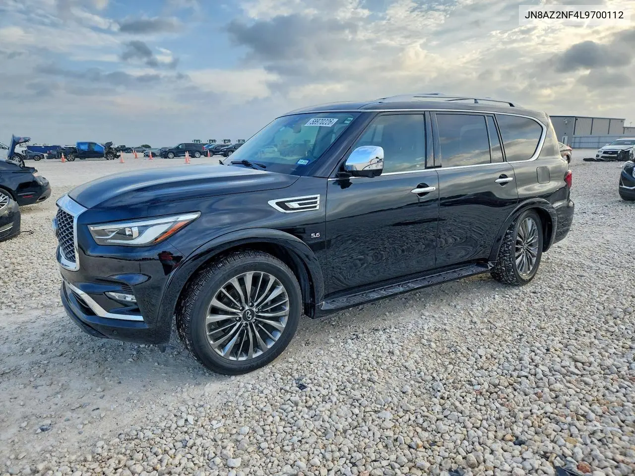 2020 Infiniti Qx80 Luxe VIN: JN8AZ2NF4L9700112 Lot: 58970226