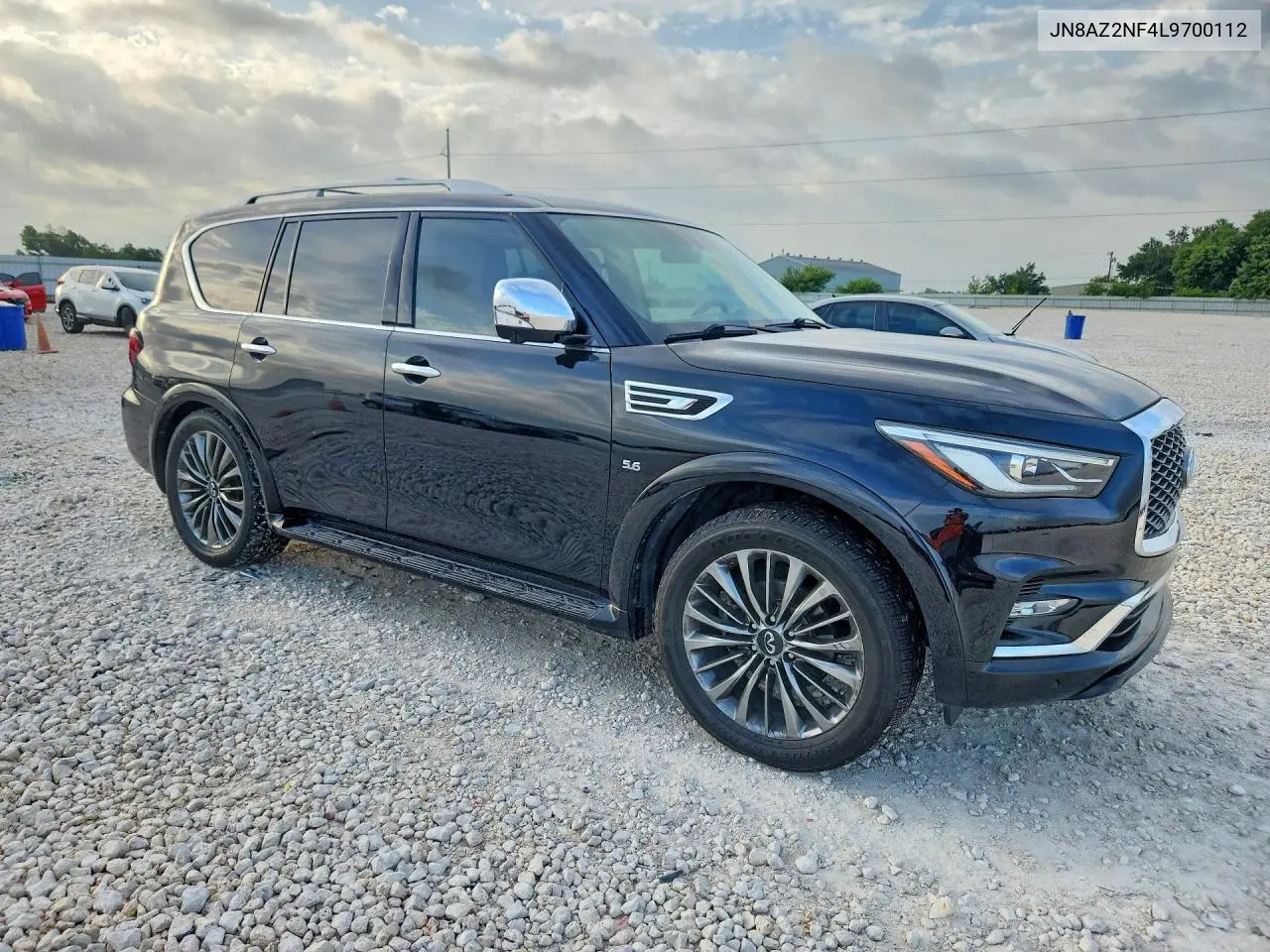 2020 Infiniti Qx80 Luxe VIN: JN8AZ2NF4L9700112 Lot: 58970226