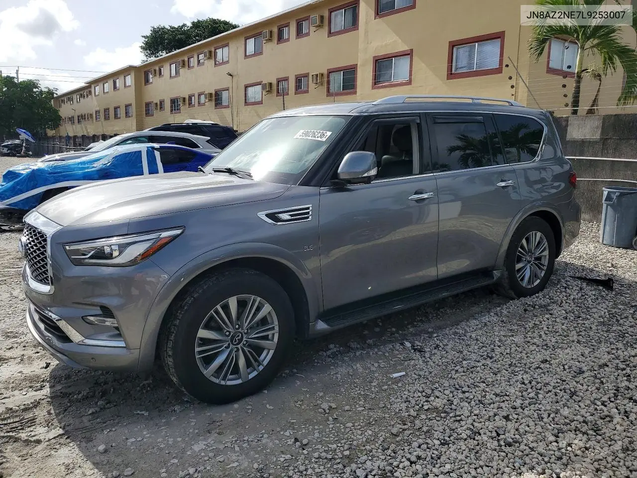 2020 Infiniti Qx80 Luxe VIN: JN8AZ2NE7L9253007 Lot: 59026236