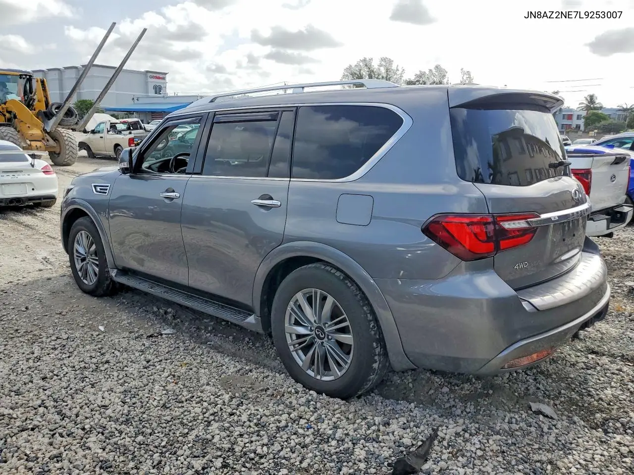 2020 Infiniti Qx80 Luxe VIN: JN8AZ2NE7L9253007 Lot: 59026236