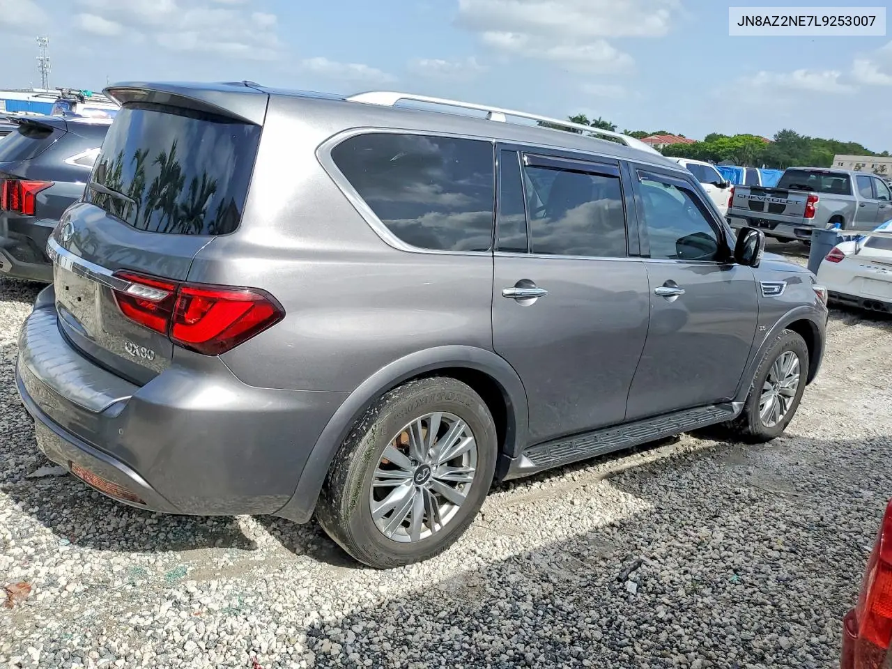 2020 Infiniti Qx80 Luxe VIN: JN8AZ2NE7L9253007 Lot: 59026236