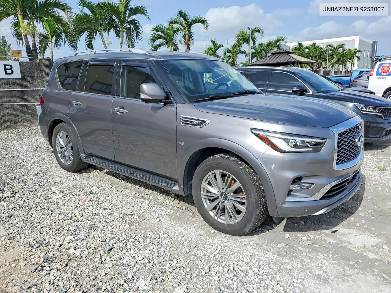 2020 Infiniti Qx80 Luxe VIN: JN8AZ2NE7L9253007 Lot: 59026236