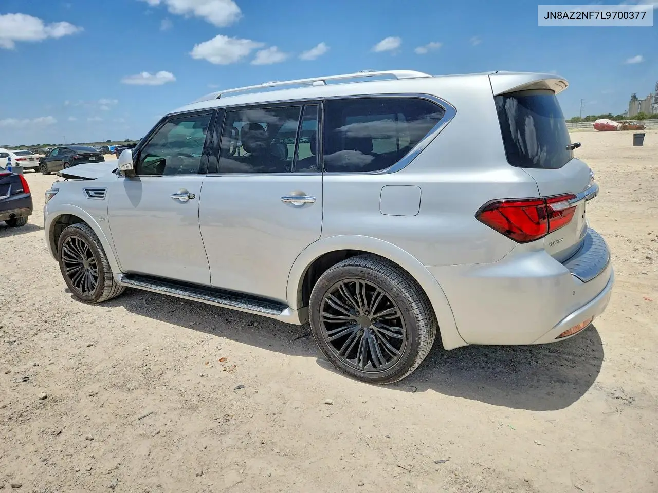 2020 Infiniti Qx80 Luxe VIN: JN8AZ2NF7L9700377 Lot: 59253856
