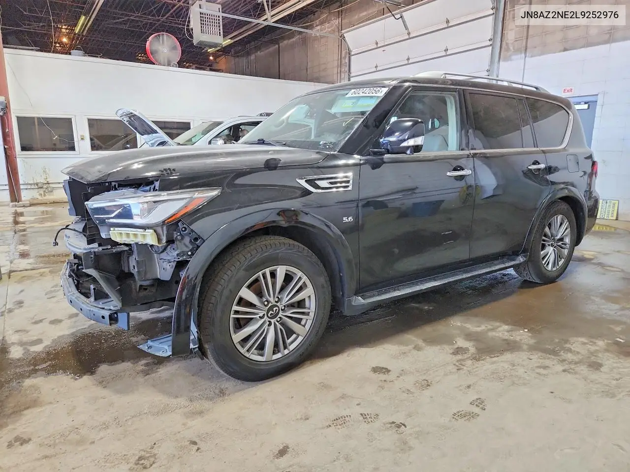 2020 Infiniti Qx80 Luxe VIN: JN8AZ2NE2L9252976 Lot: 60242056