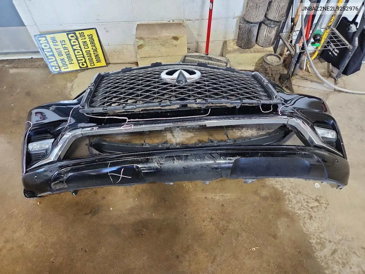 2020 Infiniti Qx80 Luxe VIN: JN8AZ2NE2L9252976 Lot: 60242056