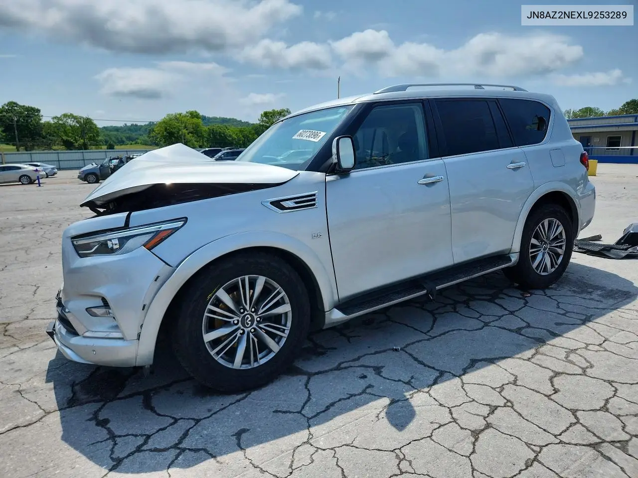 2020 Infiniti Qx80 Luxe VIN: JN8AZ2NEXL9253289 Lot: 60273896