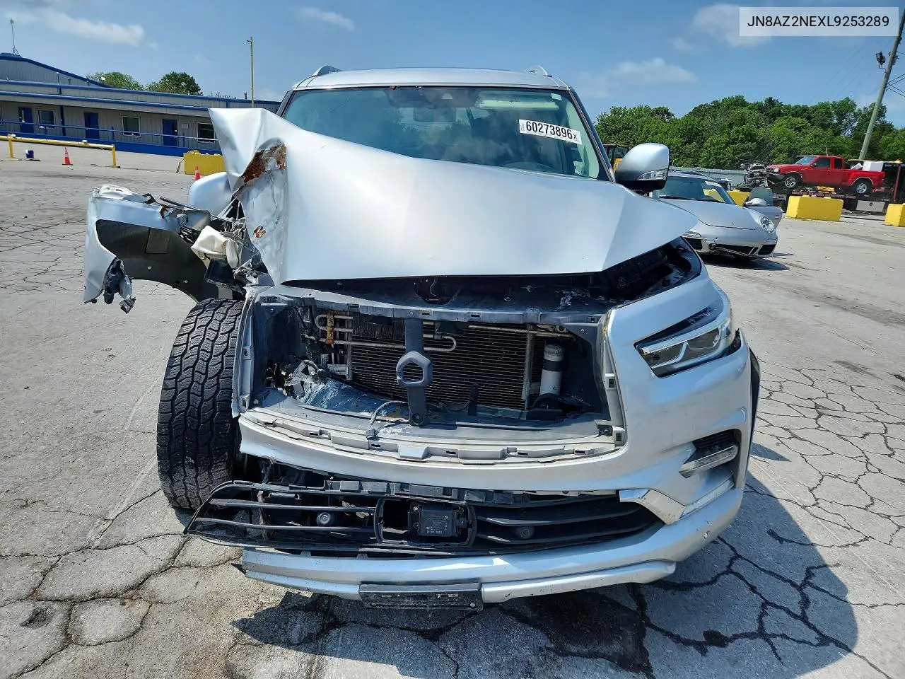 2020 Infiniti Qx80 Luxe VIN: JN8AZ2NEXL9253289 Lot: 60273896