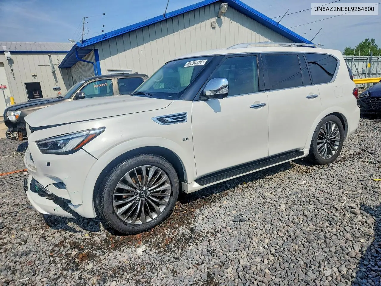2020 Infiniti Qx80 Luxe VIN: JN8AZ2NE8L9254800 Lot: 60393386