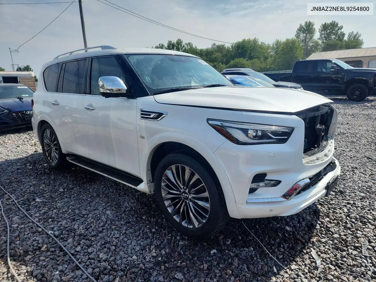 2020 Infiniti Qx80 Luxe VIN: JN8AZ2NE8L9254800 Lot: 60393386