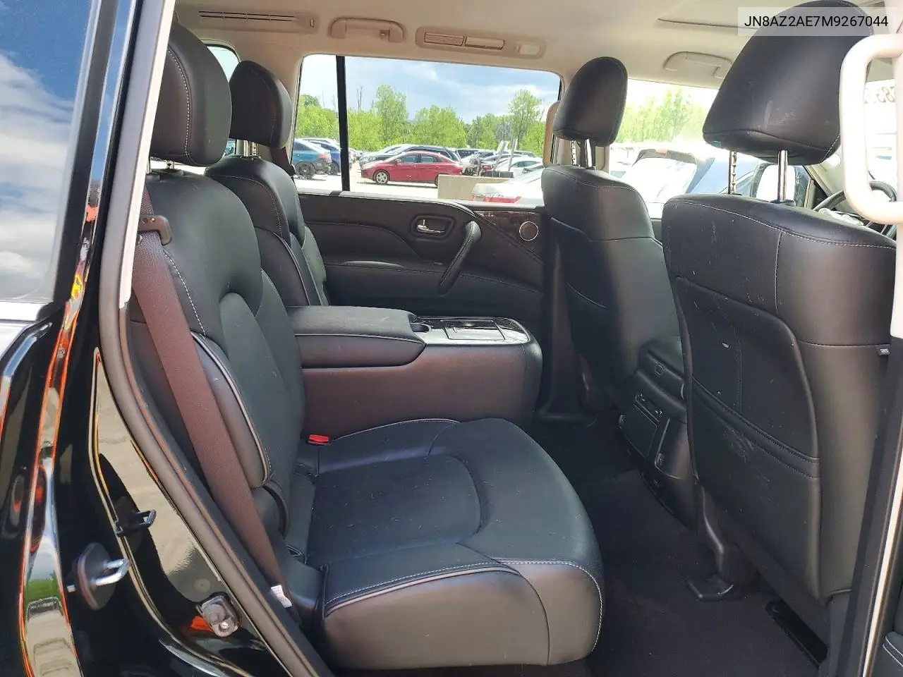 2021 Infiniti Qx80 Luxe VIN: JN8AZ2AE7M9267044 Lot: 54683726