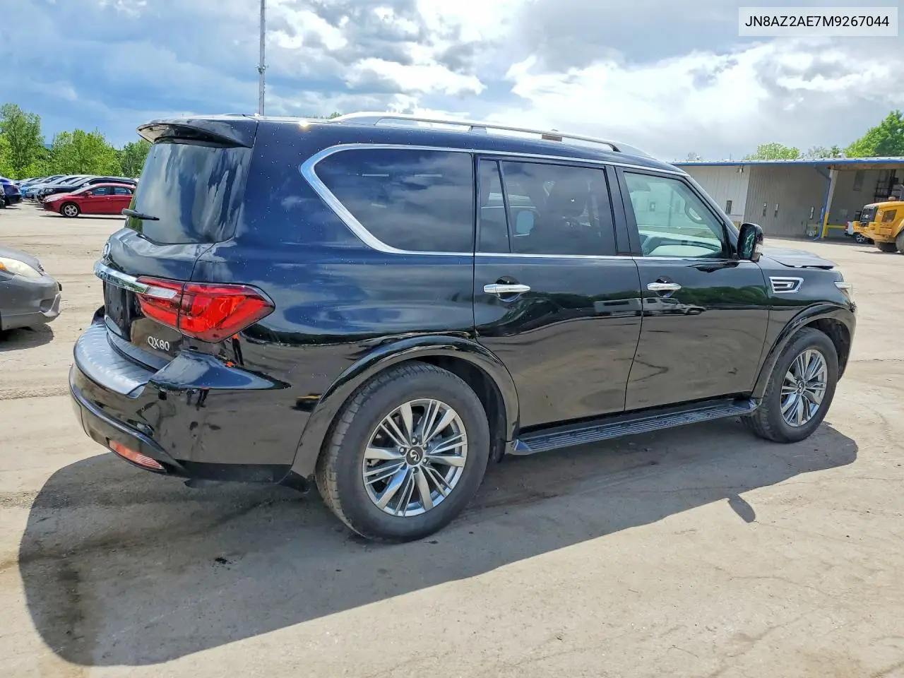 2021 Infiniti Qx80 Luxe VIN: JN8AZ2AE7M9267044 Lot: 54683726