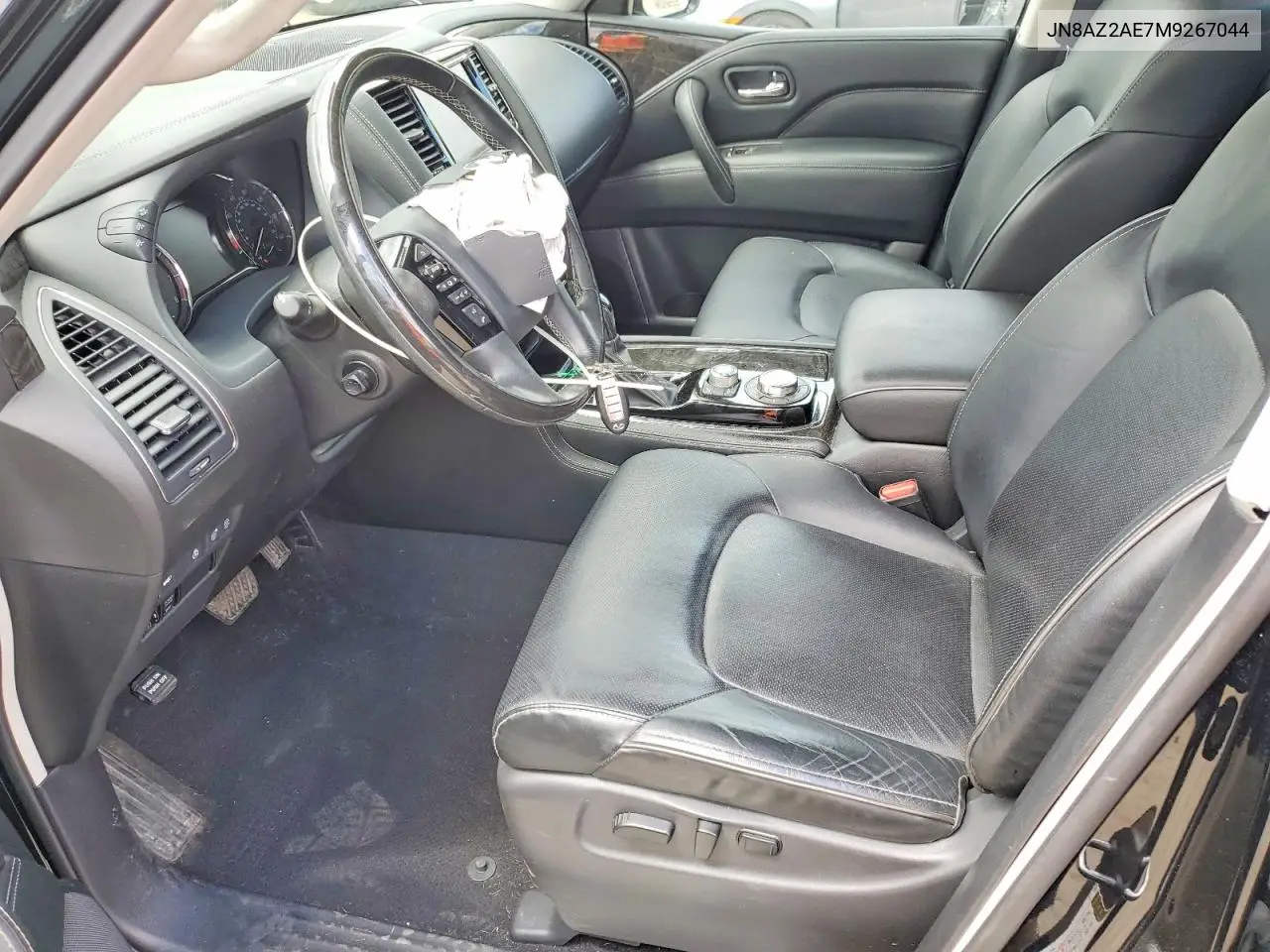 2021 Infiniti Qx80 Luxe VIN: JN8AZ2AE7M9267044 Lot: 54683726