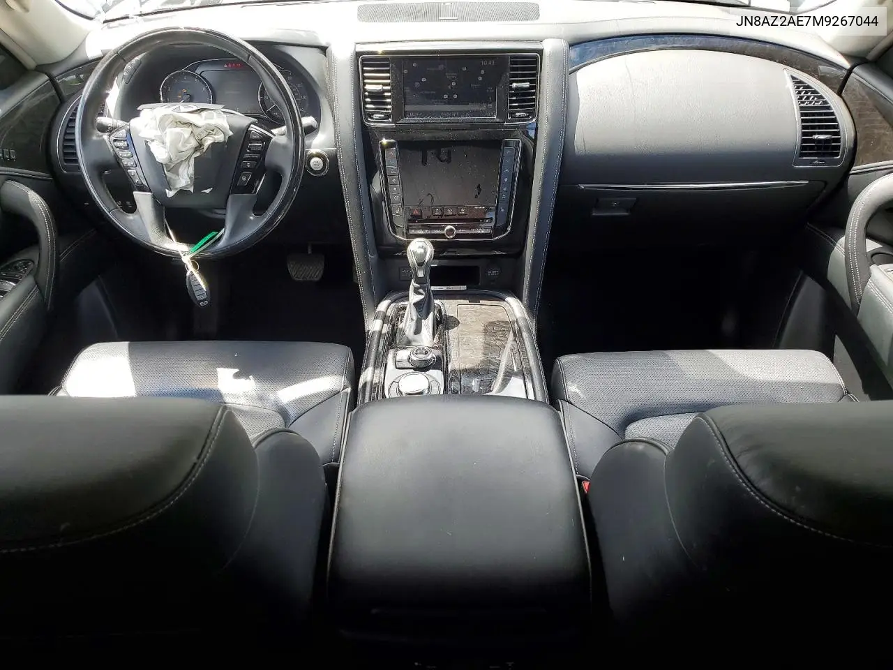 2021 Infiniti Qx80 Luxe VIN: JN8AZ2AE7M9267044 Lot: 54683726
