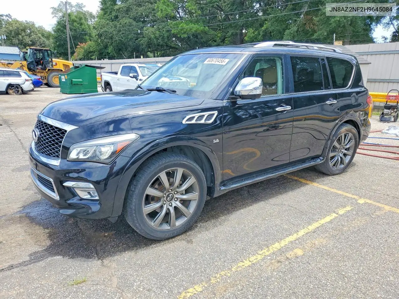 2021 Infiniti Qx80 Signature Edition VIN: JN8AZ2NF2H9645084 Lot: 60670456