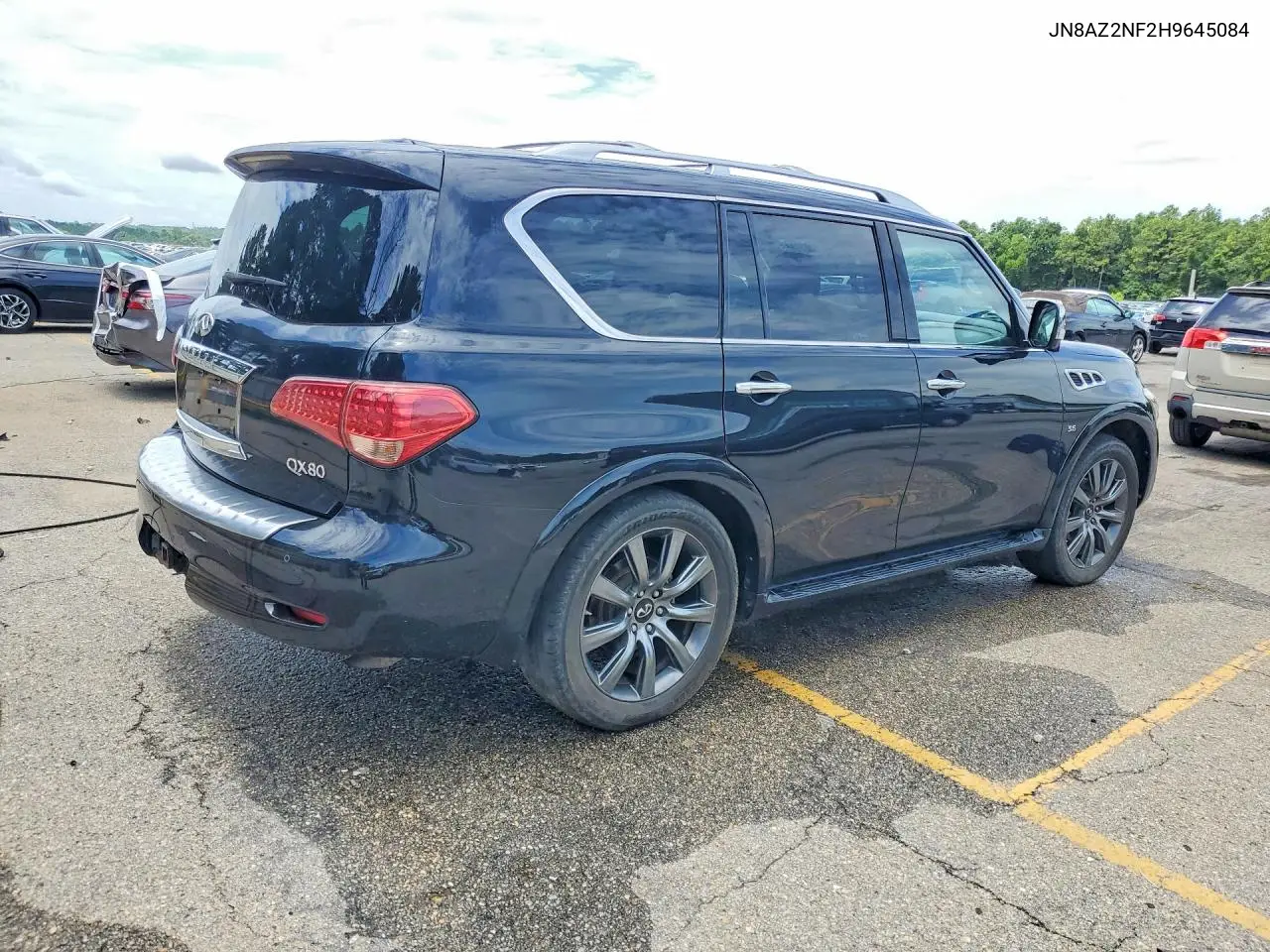 2021 Infiniti Qx80 Signature Edition VIN: JN8AZ2NF2H9645084 Lot: 60670456