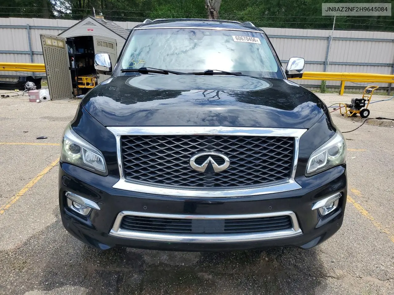 2021 Infiniti Qx80 Signature Edition VIN: JN8AZ2NF2H9645084 Lot: 60670456