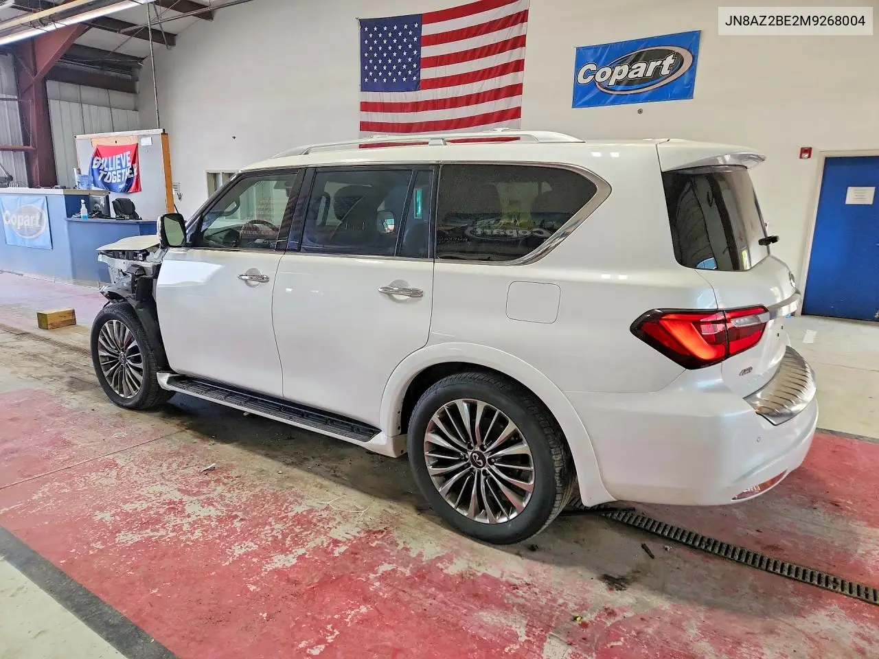2021 Infiniti Qx80 Sensory VIN: JN8AZ2BE2M9268004 Lot: 61712266