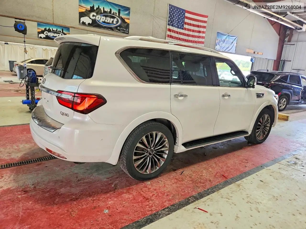 2021 Infiniti Qx80 Sensory VIN: JN8AZ2BE2M9268004 Lot: 61712266