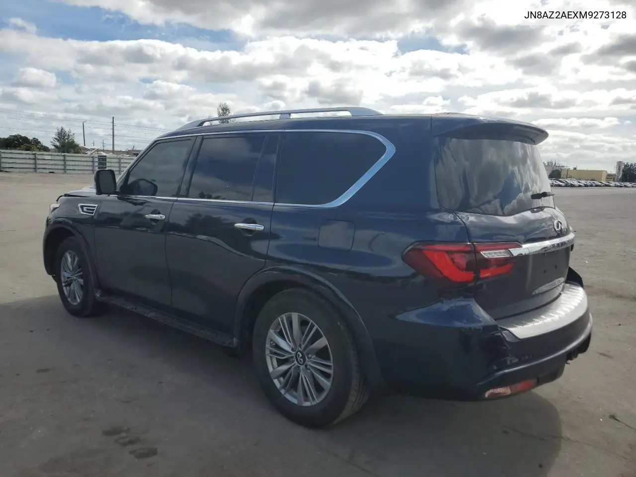 JN8AZ2AEXM9273128 2021 Infiniti Qx80 Luxe