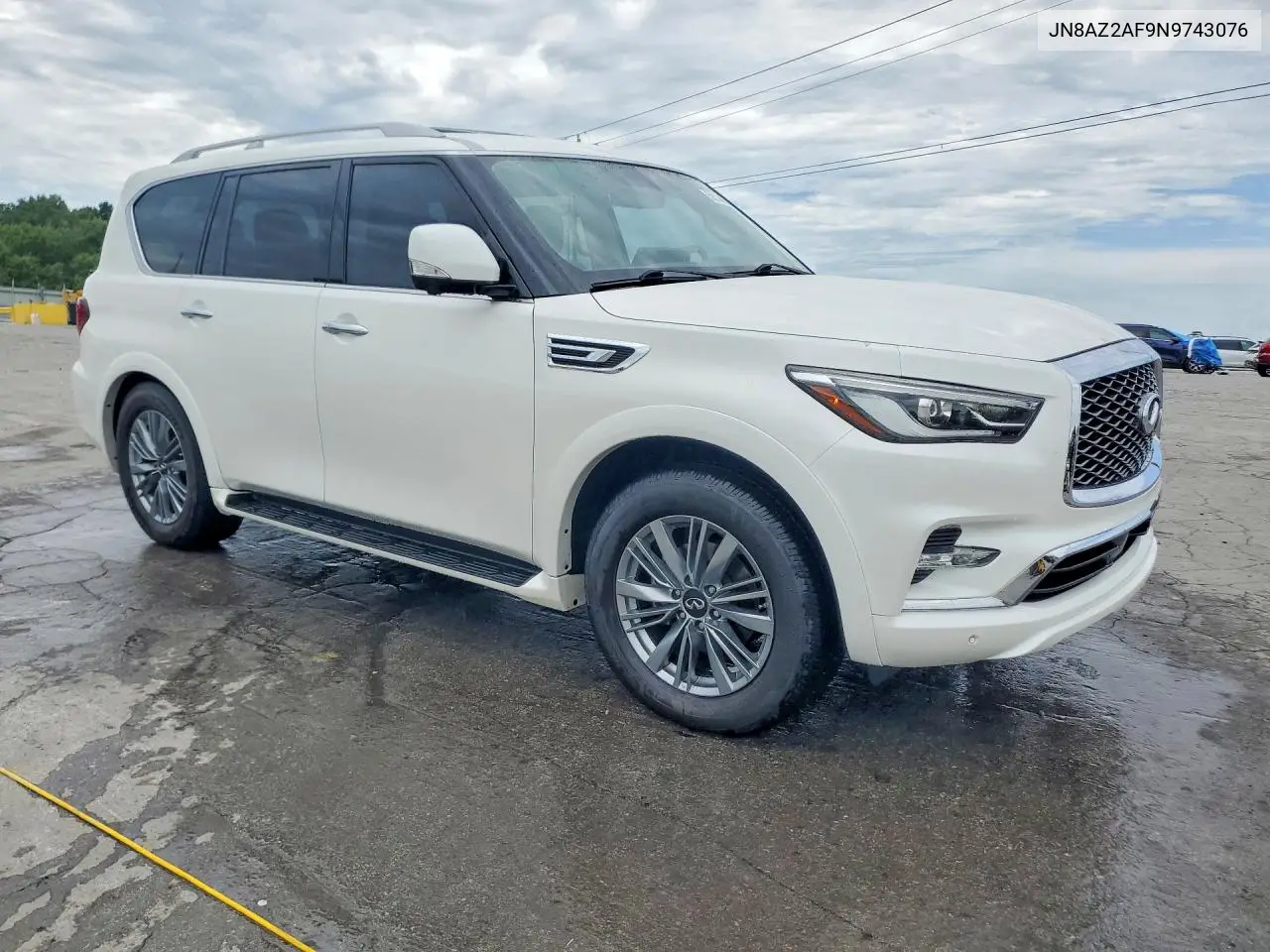2022 Infiniti Qx80 Luxe VIN: JN8AZ2AF9N9743076 Lot: 59144926